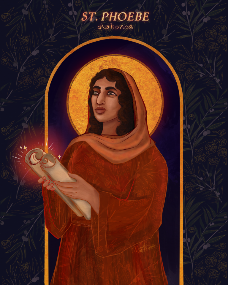"St. Phoebe Diakonos," ©2024 And Her Saints